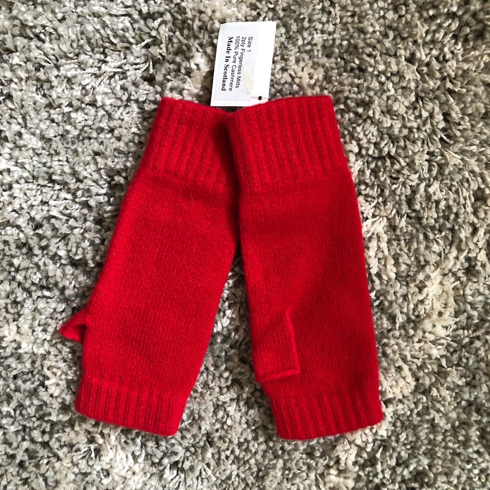 Fingerless Mittens - 100% Cashmere